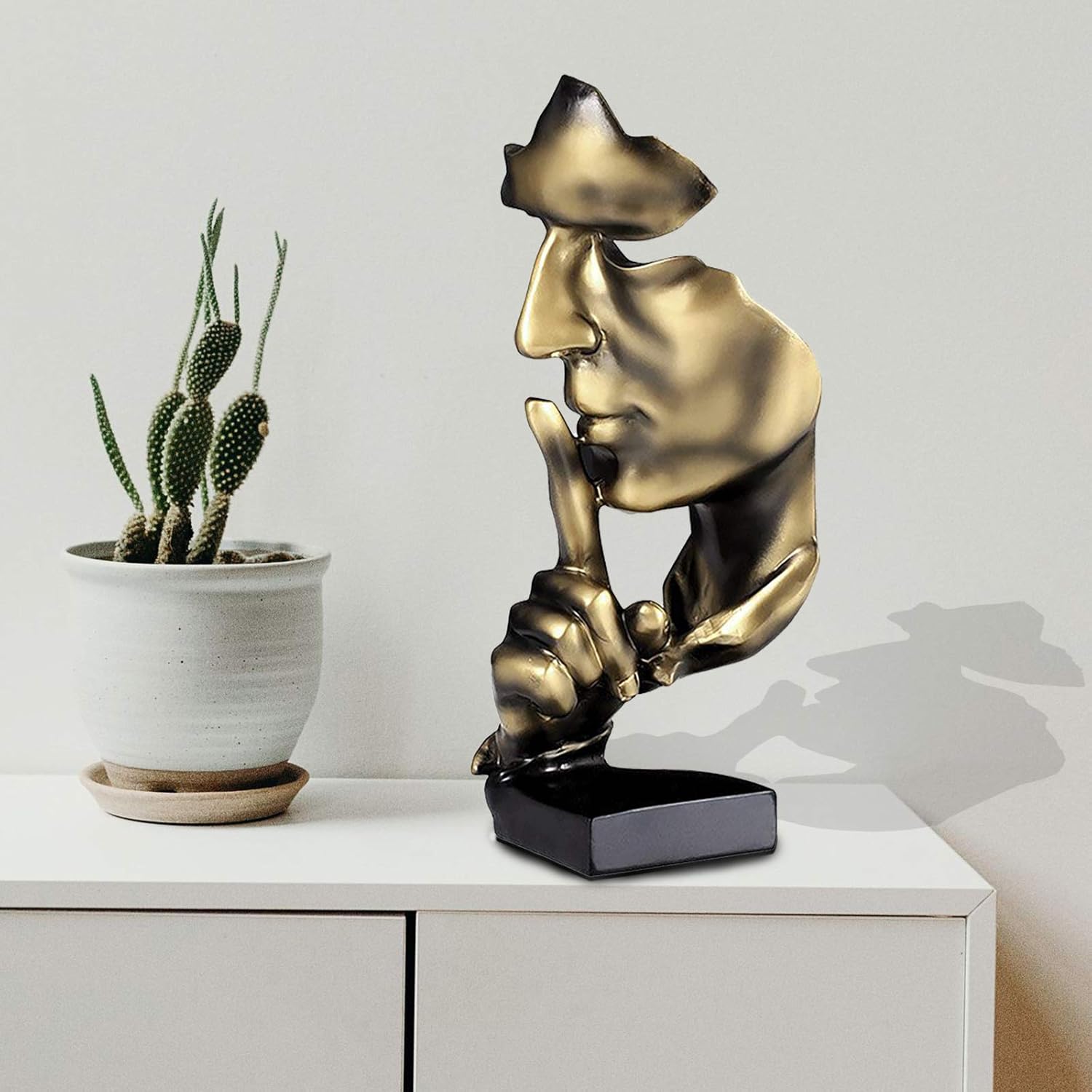 Abstract Thinker Resin Figurine